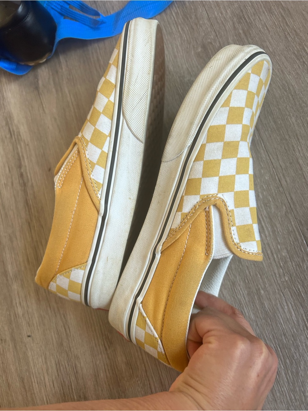 Yellow checkered vans - Picture 9 of 10